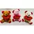 PACK POR 12 LLAVEROS OSO CON CORAZÓN - comprar online