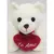 Oso con corazón - Peluches Dulzura