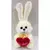 Conejo y Oso con corazón - comprar online