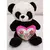 PANDA CON CORAZON en internet