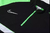 Conjunto Nike Dri-Fit Jaqueta + Calça - Black/Green na internet