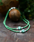 Ìlẹ̀kẹ̀ Ọ̀ṣọ́ọ̀sì (Guia de Oxóssi) - Miçangas Verdes Cristal - comprar online