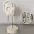 BRINCO PRATA ARGOLA CLICK CRUZ PEND CRAVEJADA ZIRC CRISTAL - comprar online