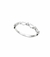 ANEL PRATA CORAÇAO ZIRC CRISTAL - comprar online