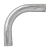 Curva 1/2" 90 Para Eletroduto Zincado A - Perfil Lider
