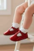 Sapato Bebê Em Couro 100% Macio Menina Antiderrapante Sameka - comprar online