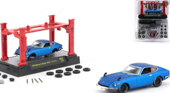 Miniatura Premium M2 Nissan Fairlady + Kit Rodas e Elevador na internet