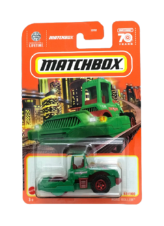 Miniatura Matchbox Rolo Compressor Road Roller 52/100