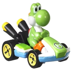 Hot Wheels Premium Mario Kart Standard Yoshi Esc. 1/64 7 cms