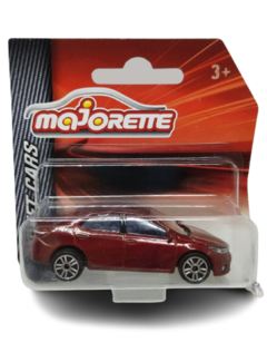 Miniatura Majorette Toyota Corolla 2018 Escala 1/64 Vinho - loja online
