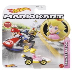 Hot Wheels Premium Kart Princess Peach Série Mario Kart 7 cm - loja online