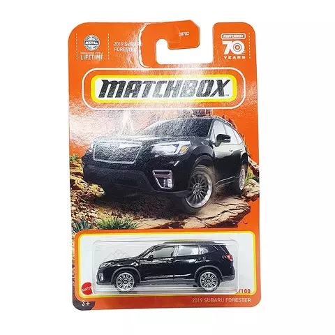 Miniatura Matchbox Subaru Forester 2019 70 Anos 88/100 2023