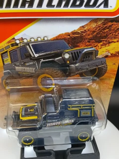 Miniatura Matchbox Jeep Wrangler Superlift 6 cms Metal Orig