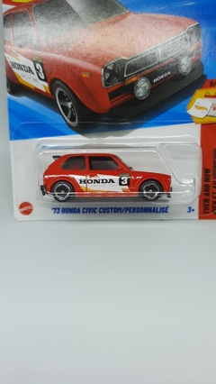 Imagem do Carrinho Hot Wheels Honda Civic Custom 73 Personnalisé 6 cms