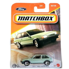 Matchbox Ford Fiesta Mk2 1983 Escala 1/64 Linha 2025 84/125