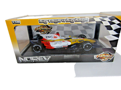 Miniatura Formula 1 Fernando Alonso Renault 2008 1:18 Norev - loja online