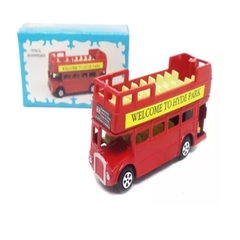 Miniatura Apontador Colecionável Ônibus Vermelho Hyde Park - Hobby Motor