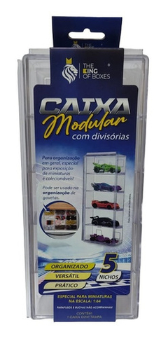 Kit com 15 Expositores Com Divisórias Para Miniaturas 1/64 - comprar online