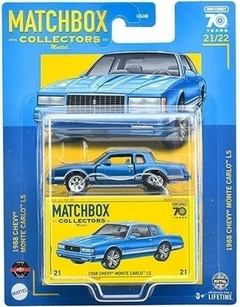 Matchbox Premium Colectors 70 anos Chevy Monte Carlo Ls 1986 na internet