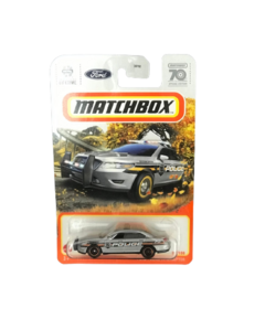 Matchbox Ford Police Interceptor Ed. Especial 70 Anos