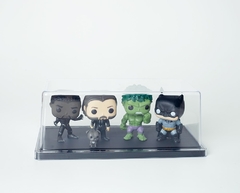 Imagem do Kit com 5 Expositores Acrilico p/ miniaturas 1:18 1:24 Funko