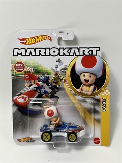 Hot Wheels Premium Linha Mario Kart Cogumelo Toad Sheeker - Hobby Motor