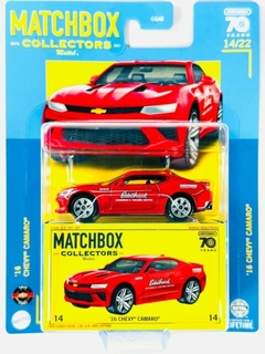 Matchbox Premium Collectors Series Chevy Camaro 16 Edelbrock