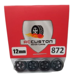Rodas P/ Customização Ac Custon 872 - 12mm Perfil Baixo 1/64 na internet