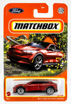 Miniatura Matchbox Ford Mustang Mach E 2021 65/100