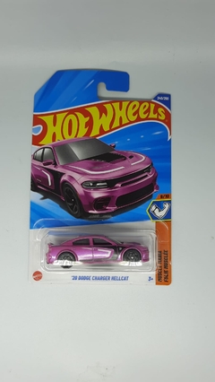 Carrinho Hot Wheels Dodge Charger HellCat 2020 7cm Esc 1/64 - comprar online