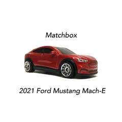 Miniatura Matchbox Ford Mustang Mach E 2021 65/100 - Hobby Motor