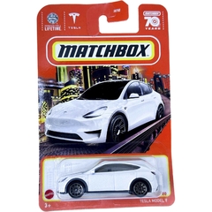 Miniatura Matchbox Tesla Model Y Original Escala 1:64 7 cm