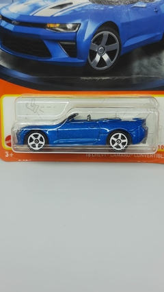 Carrinho Matchbox Camaro Conversível 2016 6 cms Metal Chevy - comprar online