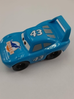 Miniatura Rei Dinoco Temático Filme Cars Disney 6 cms Tooned na internet