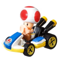 Hot Wheels Premium Mario Kart Toad Standard Kart 1:64 7cms