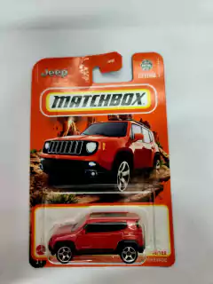 Miniatura Matchbox Jeep Renegade 2019 Linha 2024 16/100 1:64 - comprar online