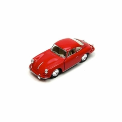 Miniatura Porsche 356B Carrera Esc 1:32 13cm Metal Vermelho