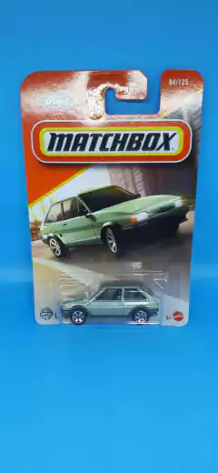 Imagem do Matchbox Ford Fiesta Mk2 1983 Escala 1/64 Linha 2025 84/125