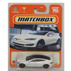 Matchbox Tesla Model S Branco 2024 86/100 Escala 1/64 7 cms - comprar online