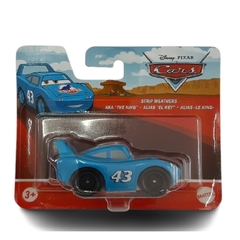 Miniatura Rei Dinoco Temático Filme Cars Disney 6 cms Tooned