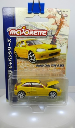 Miniatura Premium Civic Type R EK9 Majorette 7cms 1/64 Japan na internet