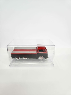 Imagem do Kit com 3 Caixas Premium Hot Wheels Base Transparente 1:64