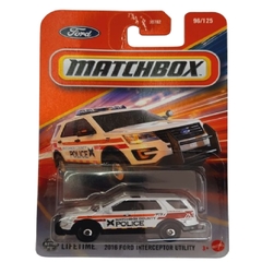 Matchbox Ford Police Interceptor Utility 2022 Viatura 2025