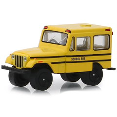 Miniatura Premium Greenlight Jeep Dj-5 School Bus Exclusive