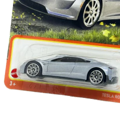 Miniatura Matchbox Tesla Roadster Eletrico 91/100 70 Anos na internet