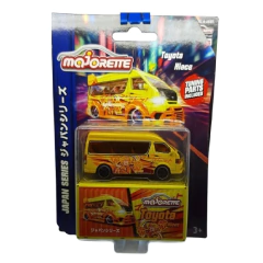 Miniatura Premium Toyota Van Hiace Tuning Parts 7 cms 1/64