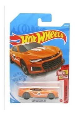 Hot Wheels Chevrolet 17 Camaro Zl1 Laranja Then And Now na internet