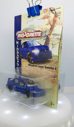 Miniatura Mitusbishi Lancer Evolution 9 Majorette Abre porta - comprar online