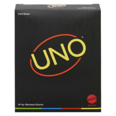 Jogo de Cartas Uno Minimalista Original Mattel 112 cartas