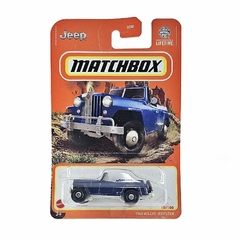 Matchbox Jeep Willys Jeepster 1968 Linha 2024 10/100 7 cms